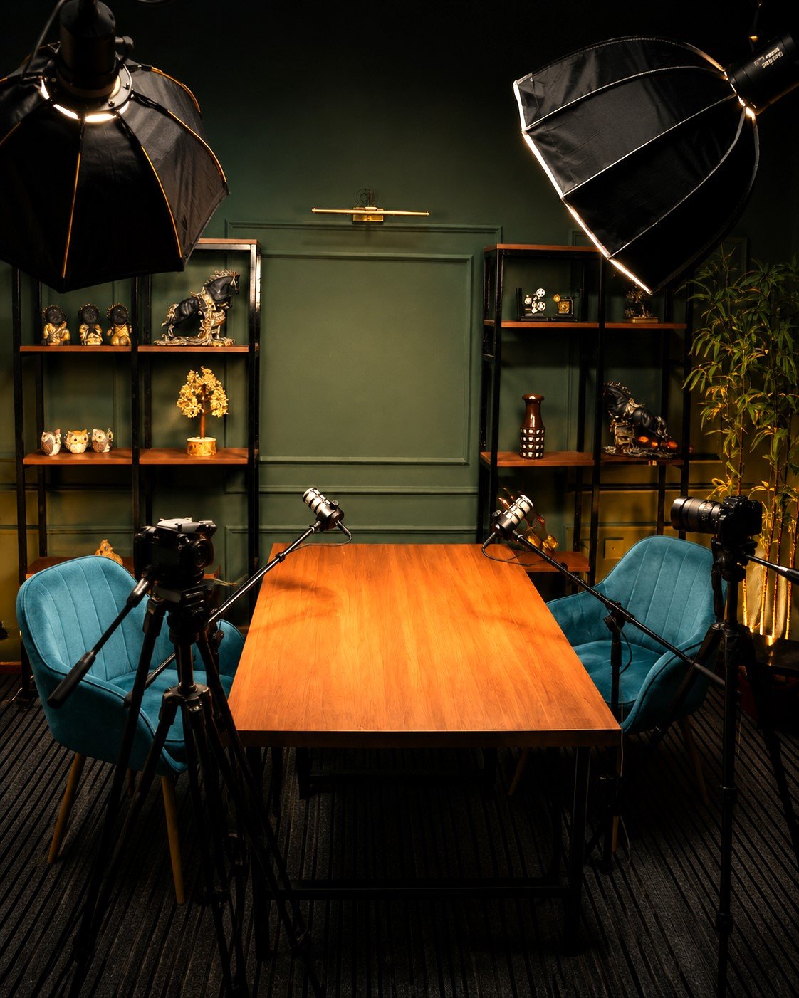 ACUBE Studios podcast production setup